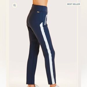 NWT Alala Fast Track Pants Navy Blue White M